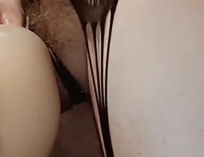 I fuck my mini sex doll in the bathroom part 2