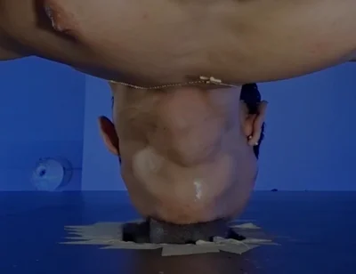 Sucking a Huge Black Cock in a Glory Hole