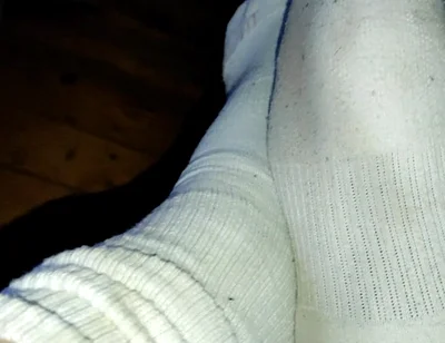 Sports Shoes and White Socks Look Like Viagra