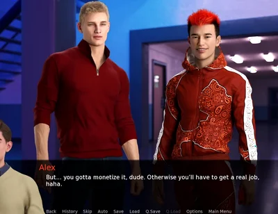 Alex: the Trending Twink - a Productive Convo with Orange Haired Gamer Guy