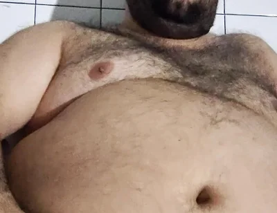 Fat Pig Trapped Between Fat and Semen