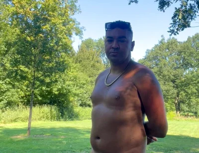 Nudist Jerking Single