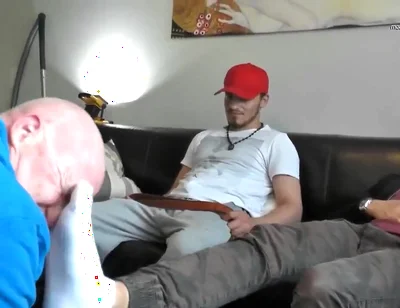 germany master Socks licking