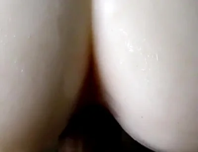 Big White Ass and Deep Anal Orgasm!