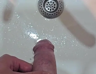 Morning Pee - Big Hard Dick