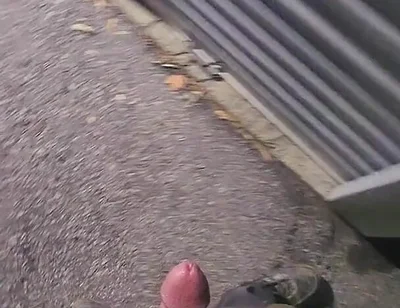 One Last Jerk at the Old Storage Unit.