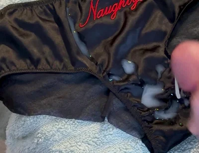 Cum on Wife’s Panties 9