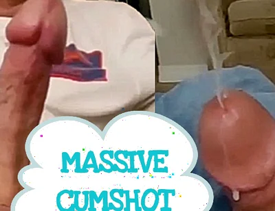 Massive Cumshot From Big Cock Sixxbig