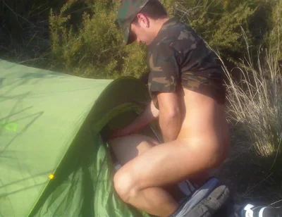 The Forest Ranger Fines Me with a Cumshot