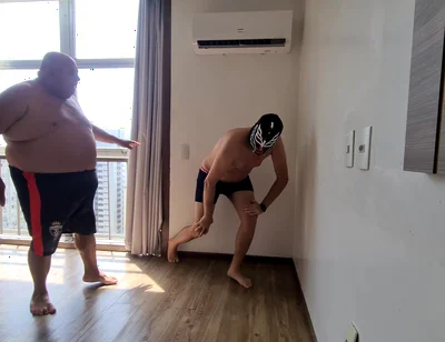 Masked Jobber Vs. Brawling Bubba: the Final Test of Strength (jobber Lost)