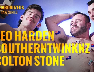 Kiwi Boys Amateur Threesome with Hot Hung Dick