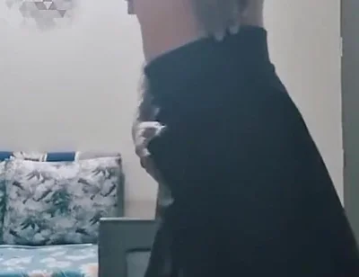 Cute Gay Sissy in Skirt