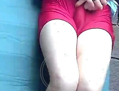 The Loser of an Amateur Wrestling Match Has to Submit to Piss Desperation, in His Red Singlet, Hands Tied up, While His Flatmate