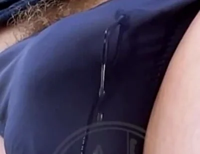 Jules Releases His Load of Piss Inside His Light Briefs That Becomes Lightly See-through