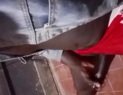 Stepmom Was so Horny so I Had to Cum on the Floor for Her to See