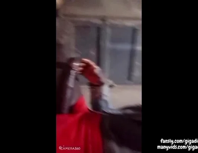 Horny Big Black Dick Is so Hard, My Stepmom Just Can't Stop Screaming