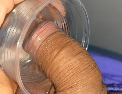 Mysterious Solution Inserted Into the Wrinkled Cock.