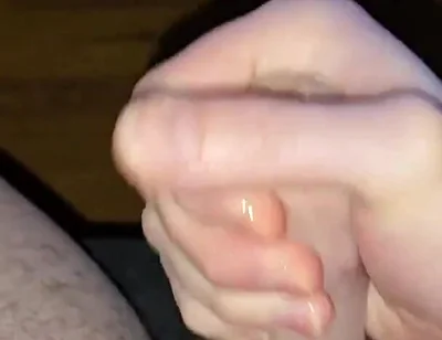 Hairy Big Dick Masturbation - Close-up POV Cumshot