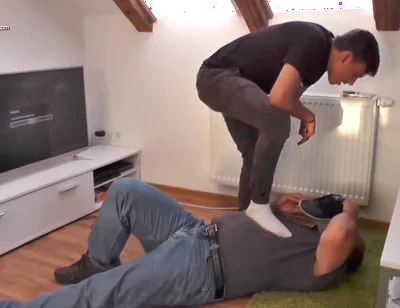 Serving str8 young master