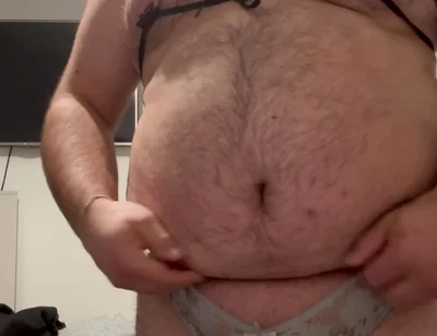 Cock Bondage with Under Clothes Crossdress and Out in Public Part 1