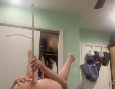 Sissy Fucks His Own Ass