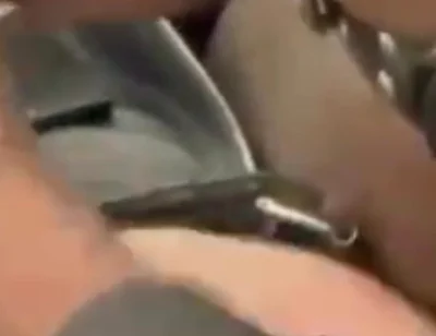 Interracial Leather Cock & Balls Play