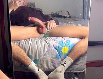 A Fan Asked Me to Cum for Him Holding My Big Balls