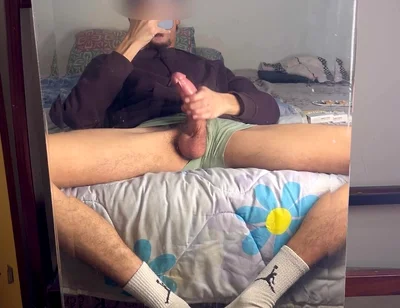 A Fan Asked Me to Cum for Him Holding My Big Balls