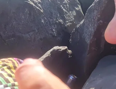 In Public Handjob in Public and a Cock Loaded with Piss - Show Cock to Everyone