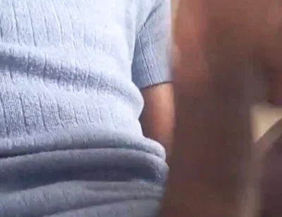 BBC Sneaky Wank in Bathroom