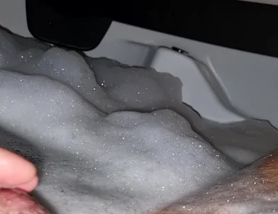 Who Would Like to Keep Me Company? I Hot Tub Wank and Relaxing Music - Come Play with My Cock Full of Foam