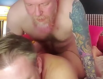 Daddy on Daddy. Daddypaulpalmer Fucks Daddy_dan_xxx.
