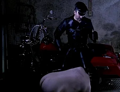 Served cigar daddy boots licking