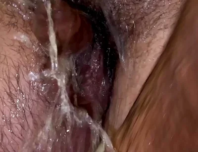 Hairy Straight Louis Takes a Shower After Jacking off