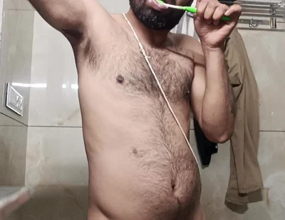 Indian Desi Man Enjoy Shower and Masterbation Show with Neighbour Police Officer Stepfather Pakistani Stepdaddy Teacher Army off