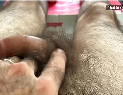 For The Hairy Fans - Close Up Views Of In A Forest Of Fur Plus J/o And Fleshlight Hump