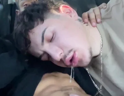 Head Road Sucking Twink Sucked Dry!