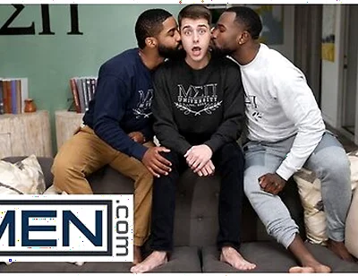 Denzel Welcomes His New Roommate Joey Mills In The Best Way By Fucking His Twink Ass