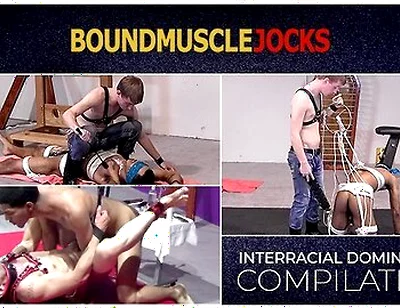 Boundmuclejocks: Collection Of Interracial Lust And Domination In Raw Erotic Play
