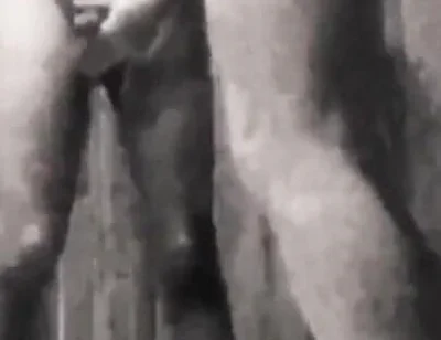 A Boy Is Discussing with His Horny Stepdad in the Pool's Public Showers When Stepdaddy Suddenly Pees on Him