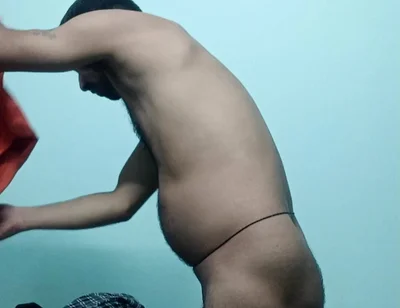 Indian Desi Gay Masterbation Show with Neighbour