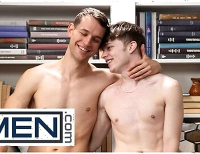 Sam Holister Rides Jake Prestons Dick In The Living Room While His Boyfriend