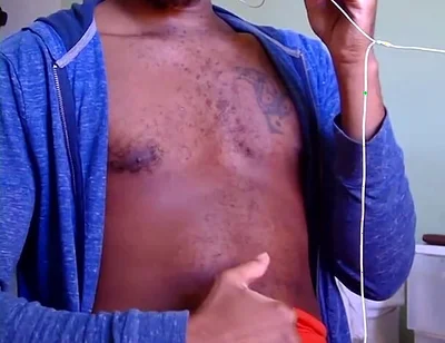 Kennie Jai Gets off Guy by Showing His Big, Fat, Dick!