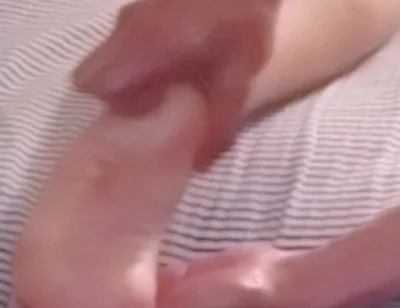 Delicious Ass and Beautiful Massaged Left Foot of a Horny Married Woman.