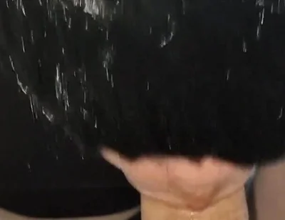 Femboy Is Covered in Stepdaddy's Cum, Fountains of Cum Cover the Whole Body of Student Sissy Femboy!