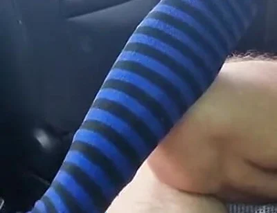 This Is a Shock - Stick Your Dick Deeper Into Me and Fuck Me on the Highway Until You Cum in My Ass, They Saw Us