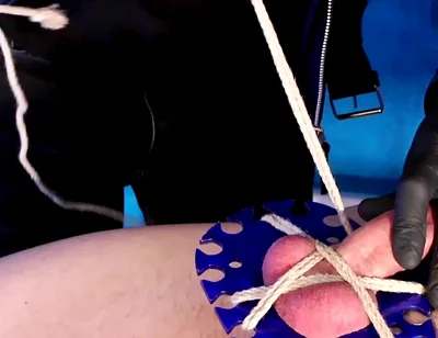 Cock and Ball Bondage for CBT