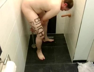 Slave Lettering Marking Anal Hook Dildo Plug Milking Fucked Winch Penis Cage Shower Outdoor Street