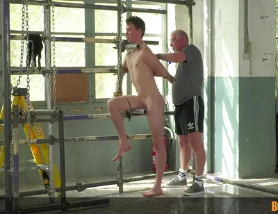 Master Doms And Three Twinks Nipple Torment And Cock Strokes - Roman Capellini, Sebastian Kane And Mitch Schif