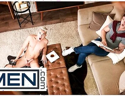 Andy Taylor Falls Through The Ceiling And Lands On Jj Knights Thick, Hard Cock